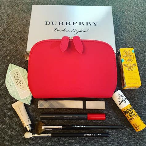 make up burberry sephora|burberry make up pouch.